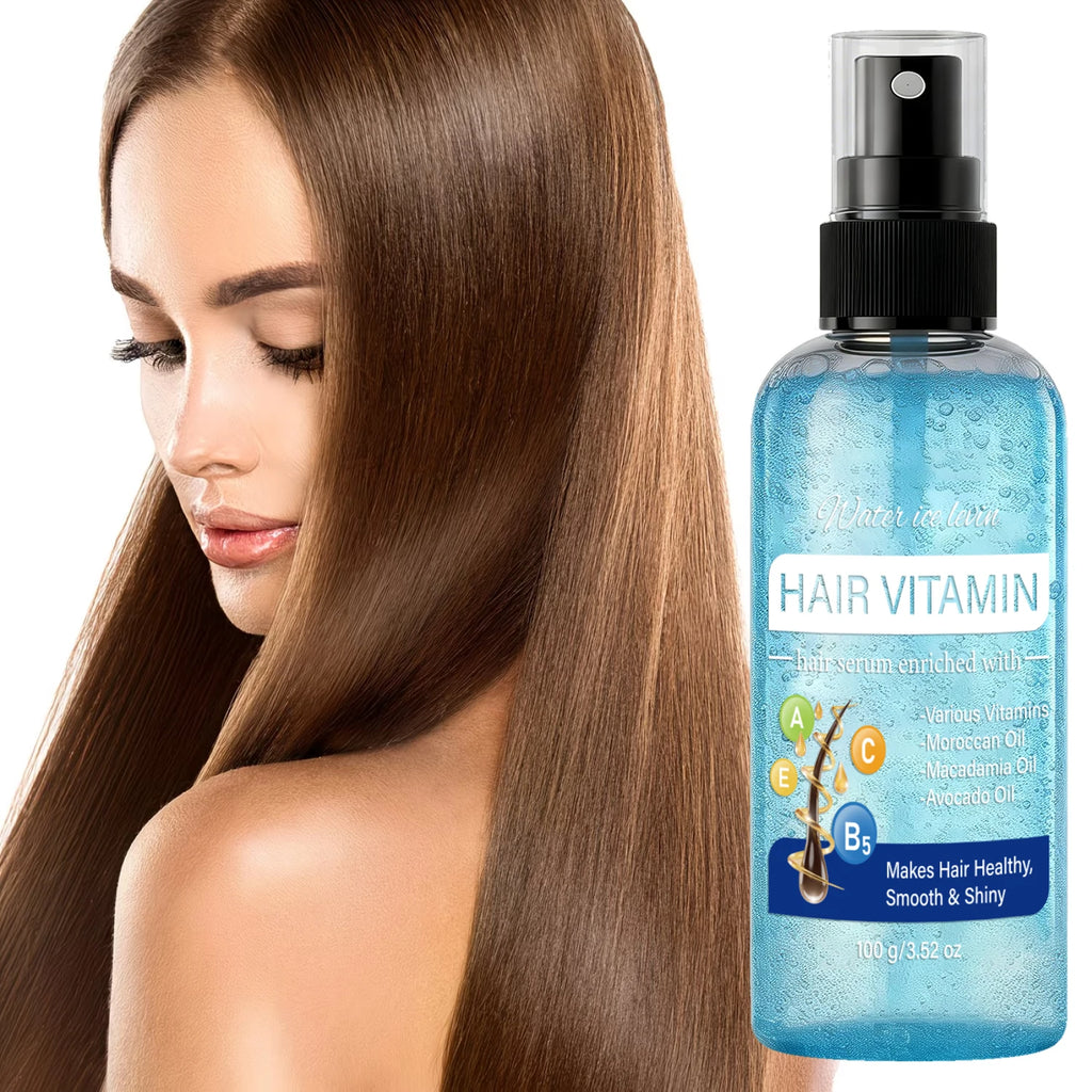 Vitamin Hair Serum With Argan Macadamia Avocado Oil Nourishing Spray