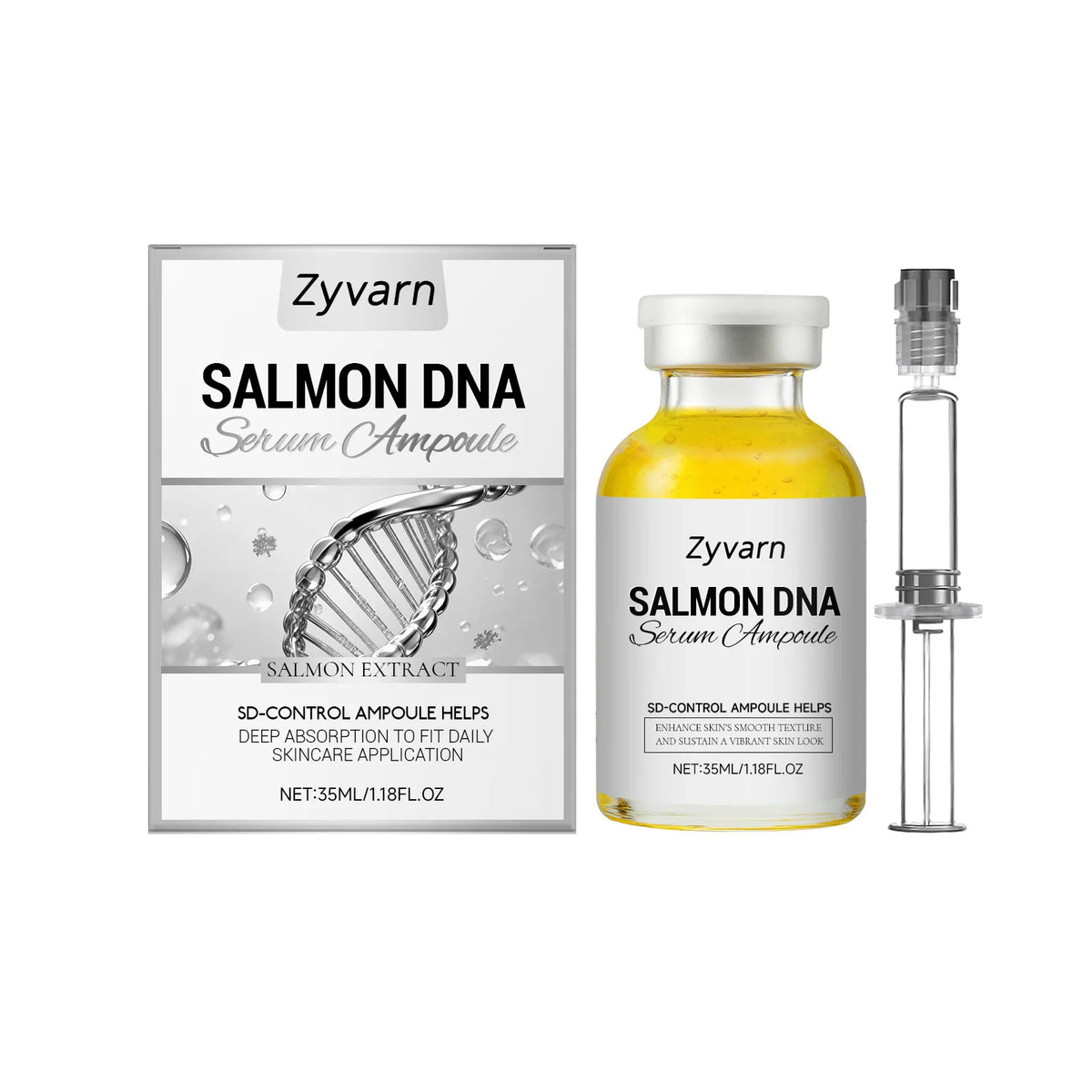 Bottled Skincare Serum PDRN Salmon Dna Ampoule Serum