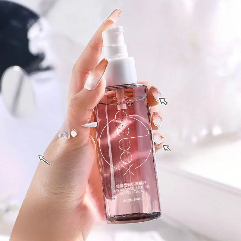 Hair Care Essential Oil, Dry Hair, Long-Lasting Fragrance