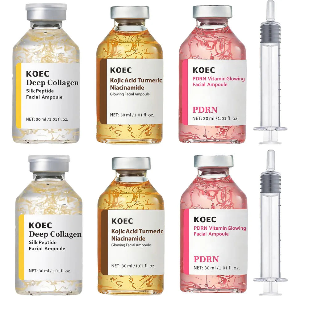 Deep Collagen Silk Peptide Ampoule PDRN Firming Face Serum