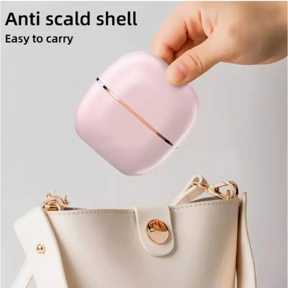 Mini Rechargeable Hair Straightener Brush
