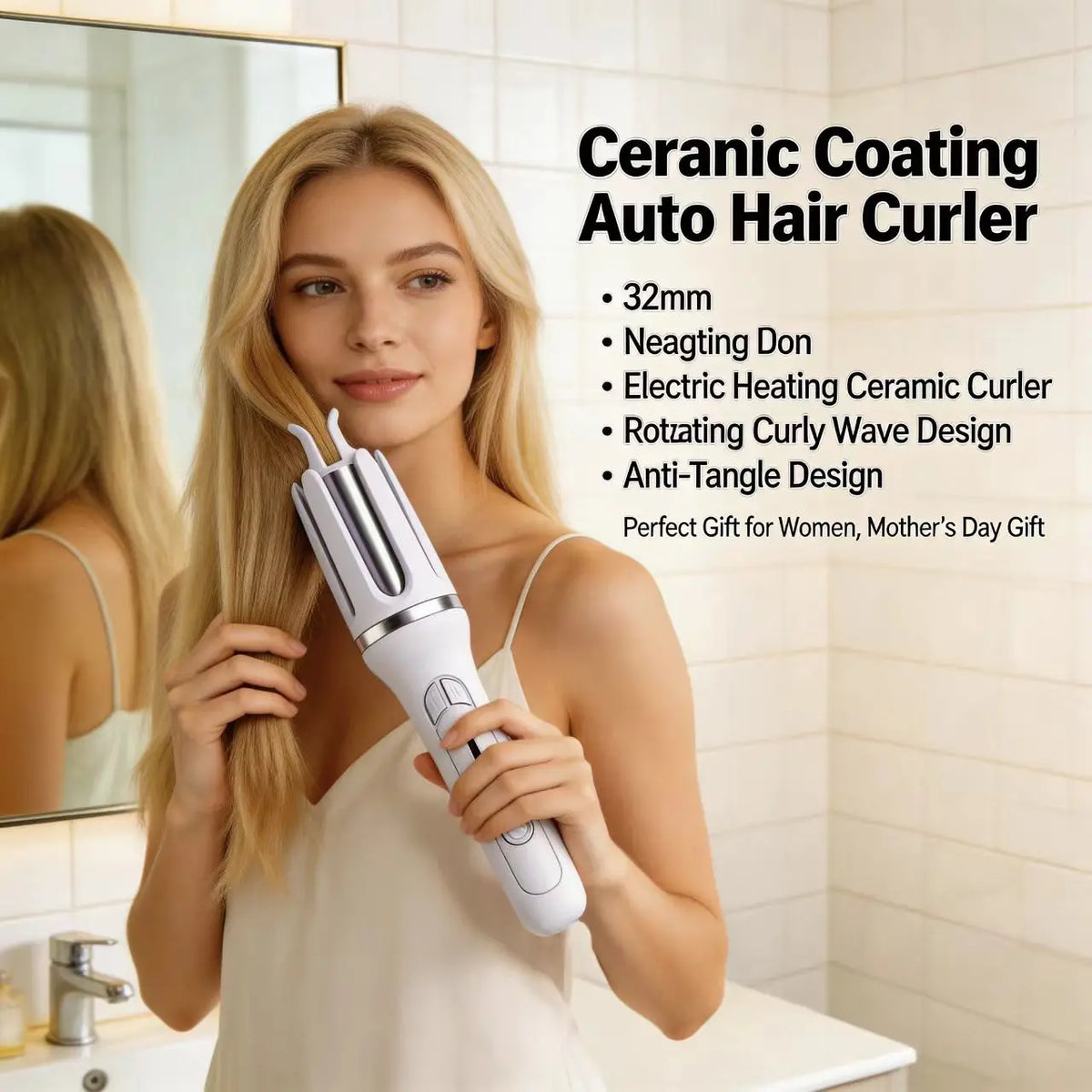 Automatic Curling Iron 32mm Ceramic Hair Curler