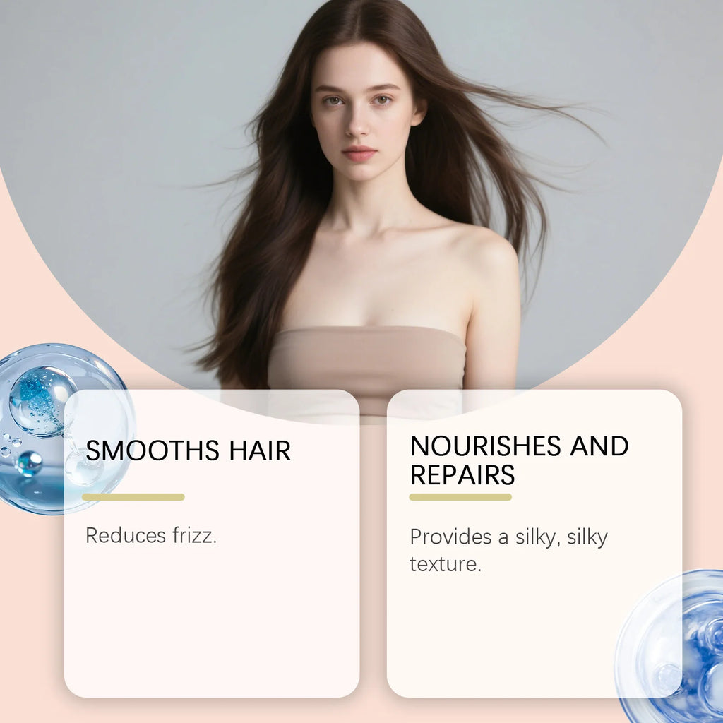 Hair Cream Nourish Repair, Soften Curly Hair Improve Dry Damaged Hair Long Lasting Healthy Shine