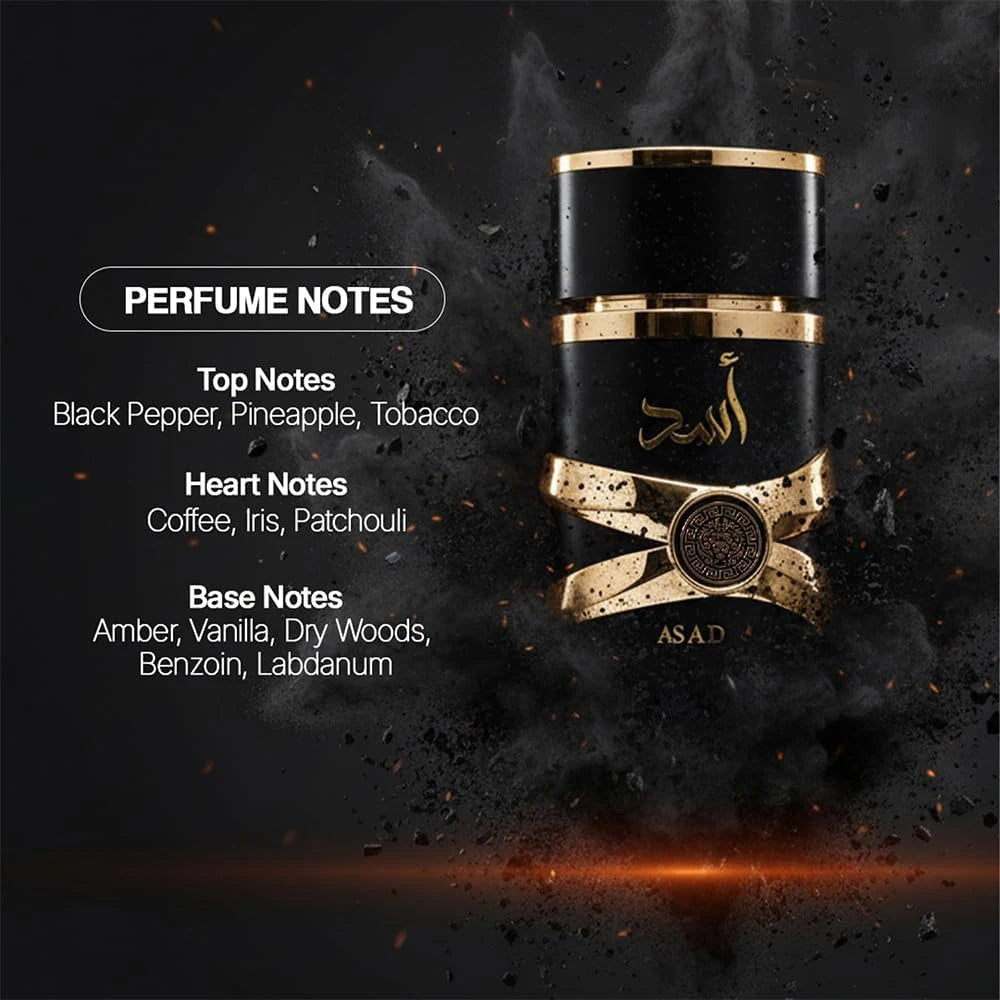 Perfumes Asad for Unisex Eau De Parfum Spray