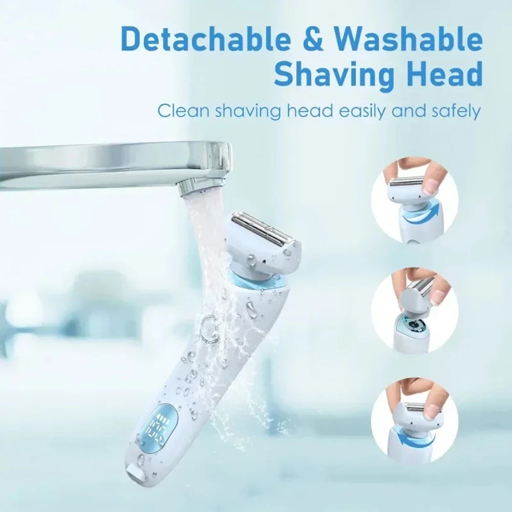Lady Hair Removal Device Bikini Trimmer Electric Hair Shaver Epilator for Whole-Body
