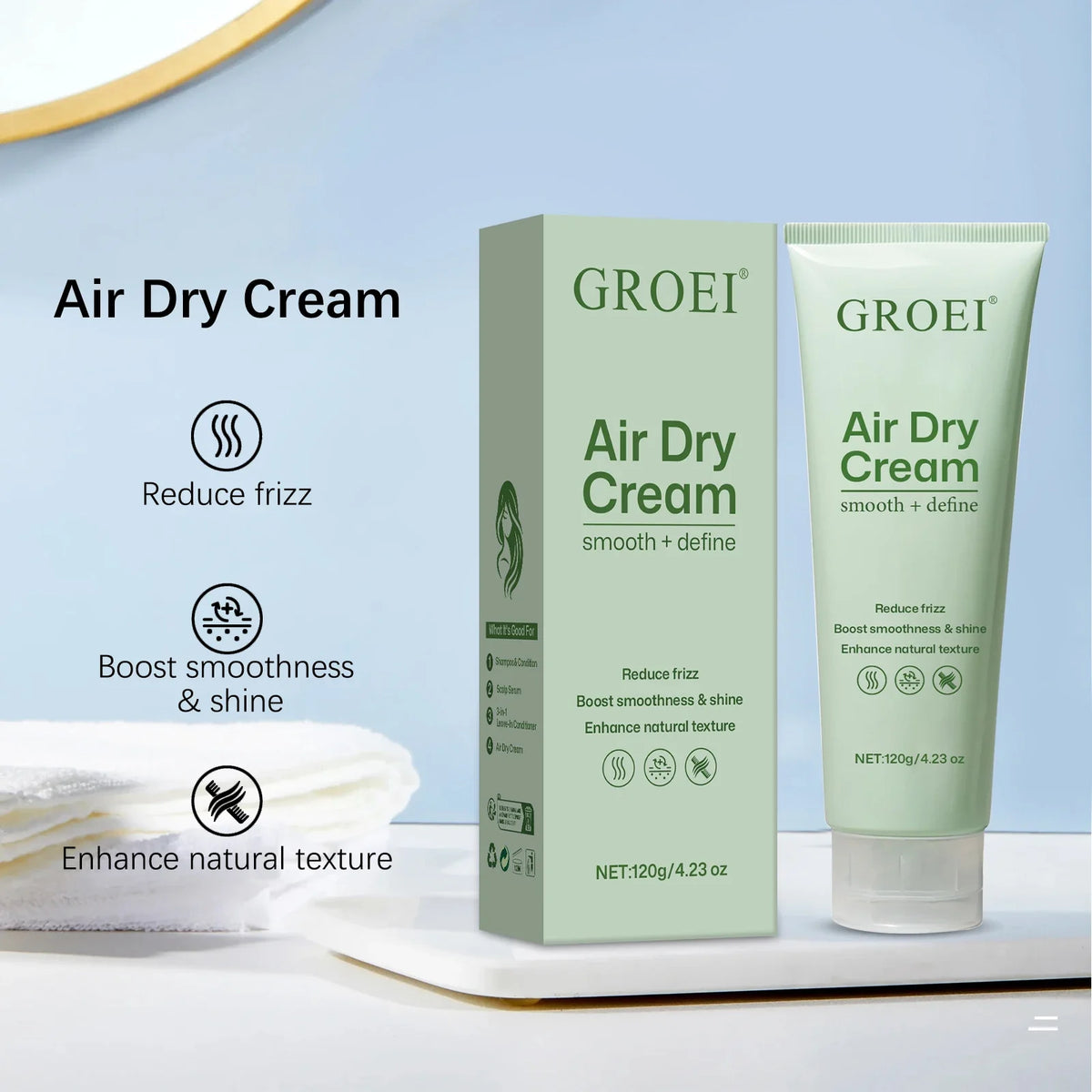 Hair Styling Cream with Nourishing Formula
