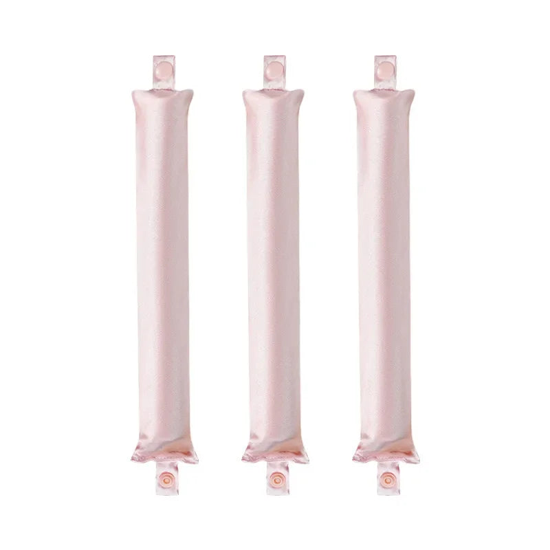 Heatless Hair Curlers Satin Curling Rod Headband No Heat Silk Curls