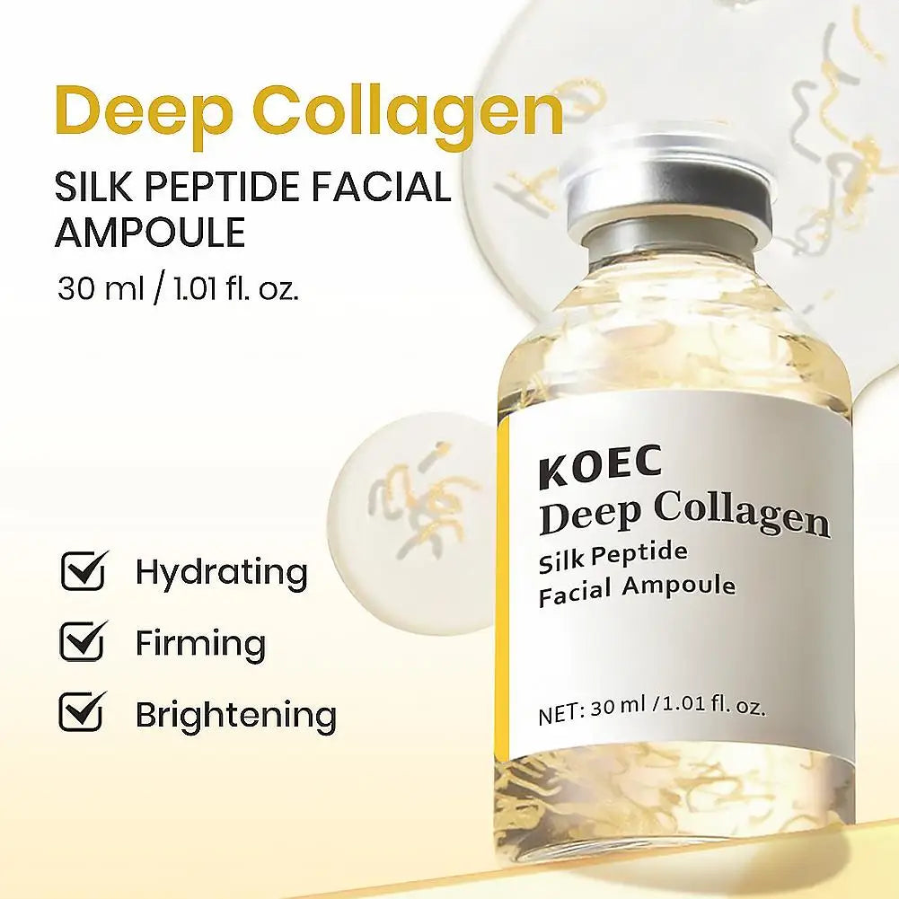 Deep Collagen Silk Peptide Ampoule PDRN Firming Face Serum