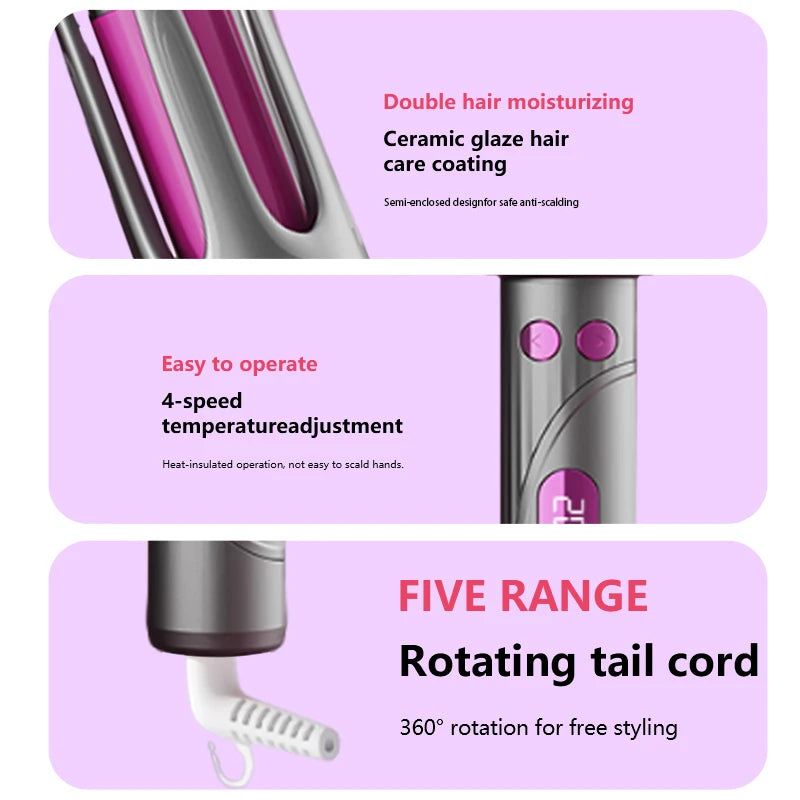 32mm Automatic Rotating Curling Iron