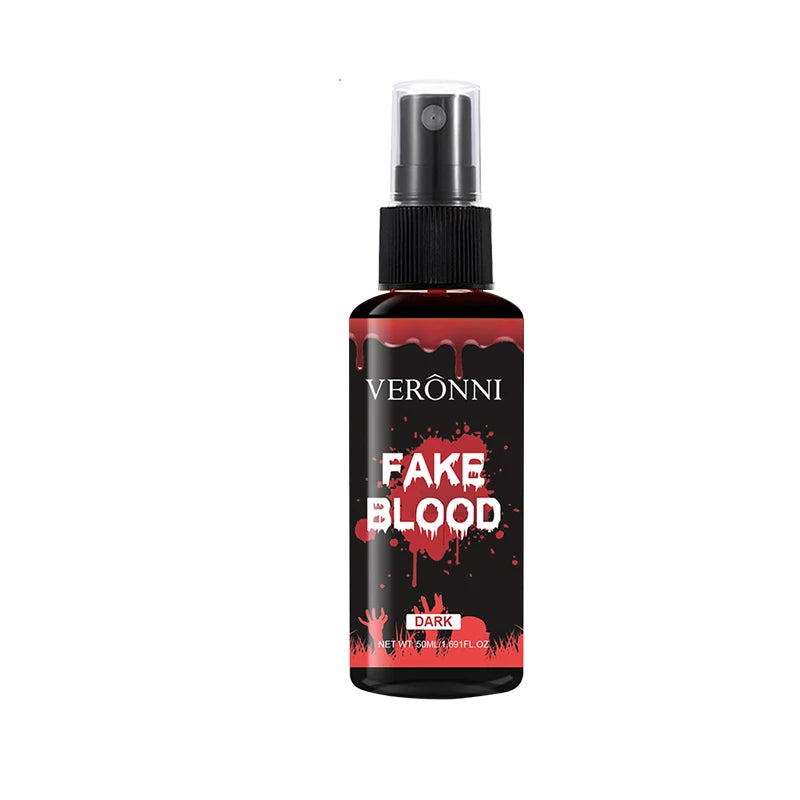 50ml Realistic Fake Blood, Halloween SFX Makeup Blood Gel for Dripping Wound Scars Costume Cosplay Party Halloween Stage Makeup