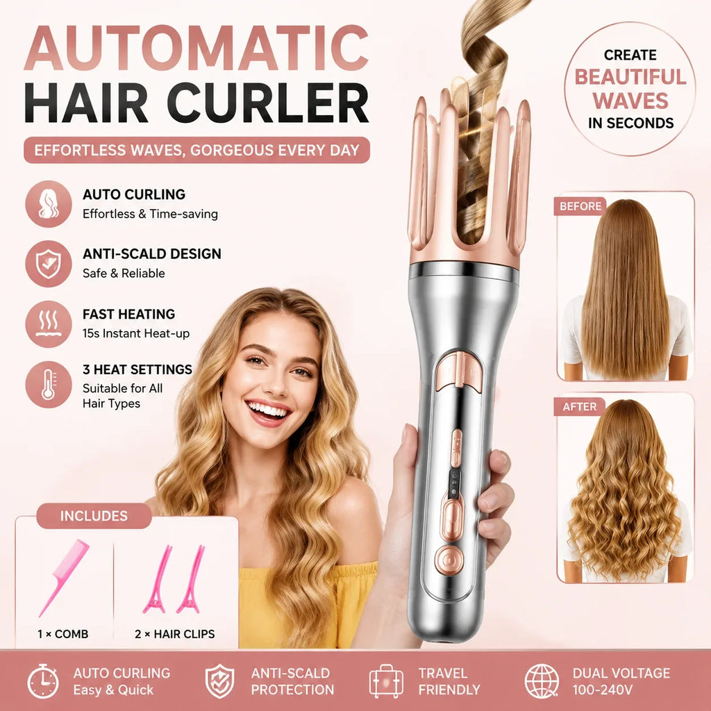 Automatic Curling Iron 32mm Ceramic Hair Curler