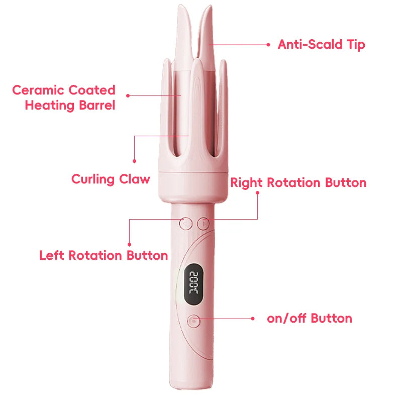 32mm Automatic Rotating Curling Iron