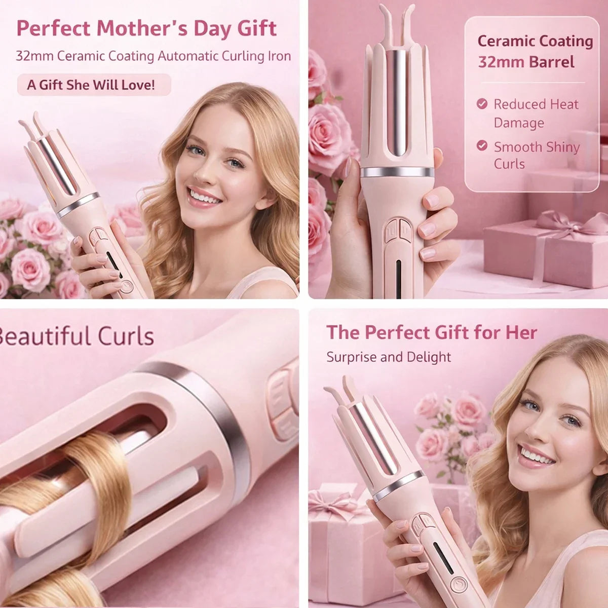 Automatic Curling Iron 32mm Ceramic Hair Curler